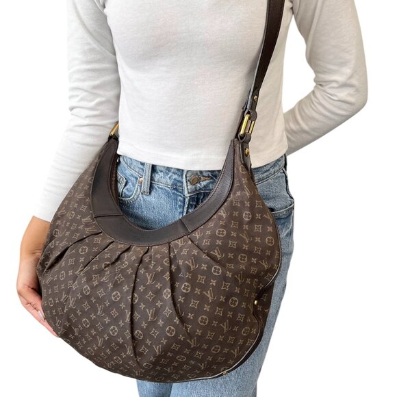 LOUIS VUITTON Vintage Monogram Rhapsody Crossbody Bag Brown [106405] - Picture 1 of 16